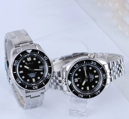 Heimdallr Diver Watch For Men MM300 Sumo SBDX 300M Waterproof Sapphire Crystal C3 Luminous NH35 Automatic Movement Wristwatch