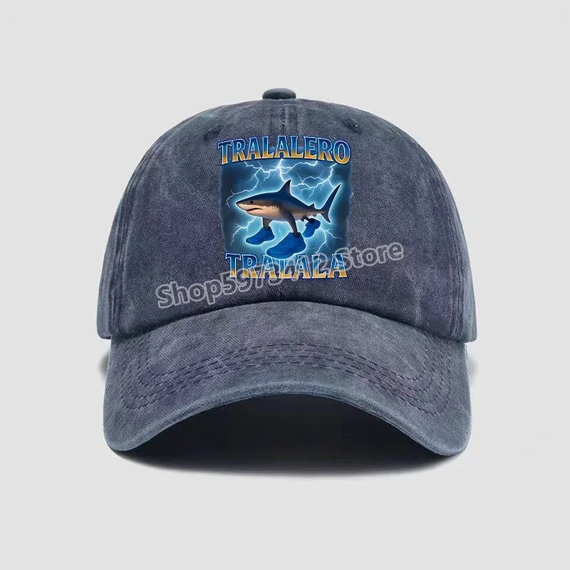 Italienisch Brainrot Damen Herren Mützen Kinder-Baseballmütze Accessoires Mütze Jungen Mädchen Mützen Verstellbar Herren Trucker-Mütze Sonnenhut Kinder Geschenk