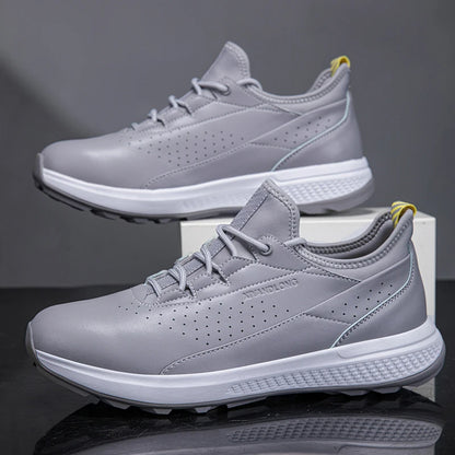 Golf Sports Shoes Men Waterproof high-Quality Leather Golf Competition Sports Shoes Formal Shoes Golf Course Men Training Shoes