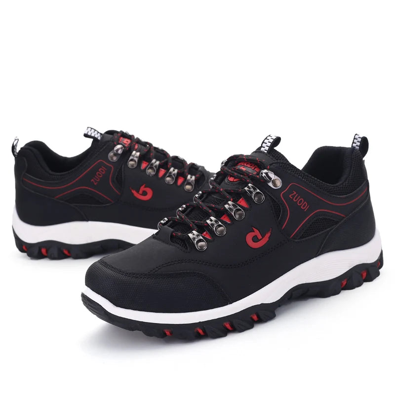 Scarpe da trekking da uomo in EVA, impermeabili, antiscivolo, in pelle, per sport outdoor, campeggio, running e jogging, novità 2025