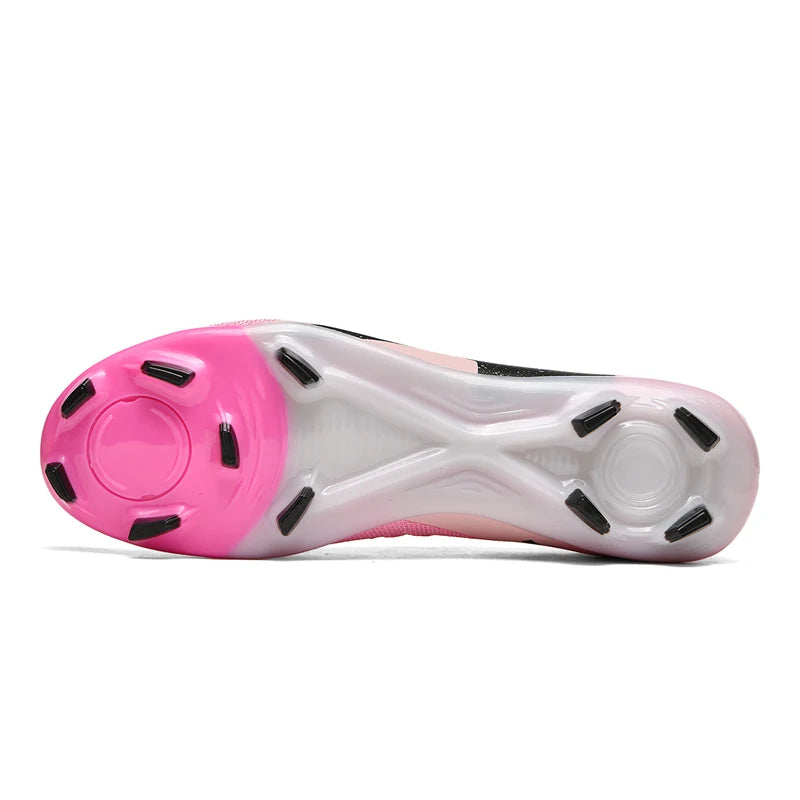New Men's Soccer Shoes Adult Non-Slip Boys Adult Futsal Sport Football Boots Grass Cleats Indoor Ultralight Turf Comfortable