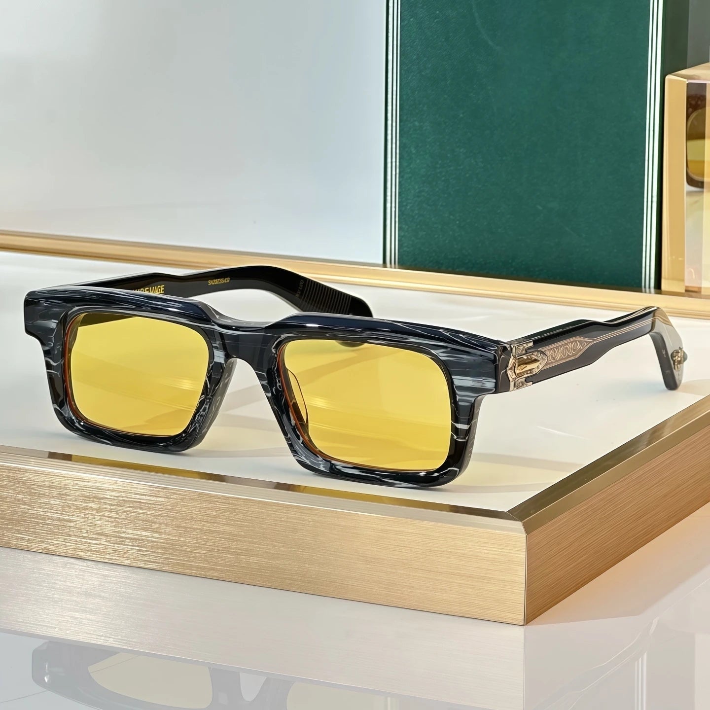 JMM BELVEDERE Design Luxury Brand Men Sunglasses Women Thick Acetate Style Trendy Oval UV400 Outdoor Trendy Fashion Eyewear