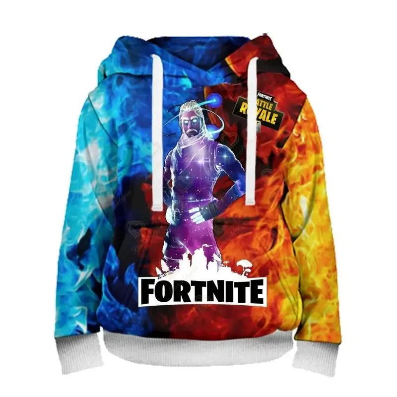 Fortnite Men Hoodie Fashion 3D Print Sweatshirt Battle Game Hoodies Boys Girls Hip Hop Hombre Casual Outerwear