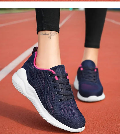 Women's Running Shoes Breathable Casual Lightweight Gym Outdoor Sport Comfortable Sneakers