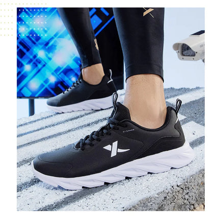 Xtep running shoes for men 2021 winter street casual men's sports shoes, wear-resistant support cushioning sneakers 879419110080