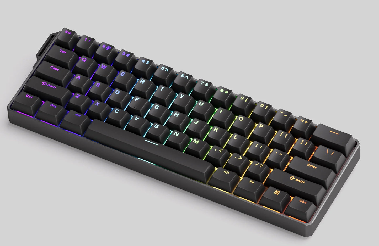 Akko MonsGeek FUN60 Ultra Mechanical Gaming Keyboard Magnetic Switch 60% Rapid Trigger 8K HE/TMR Custom Aluminum Keyboard Gamer