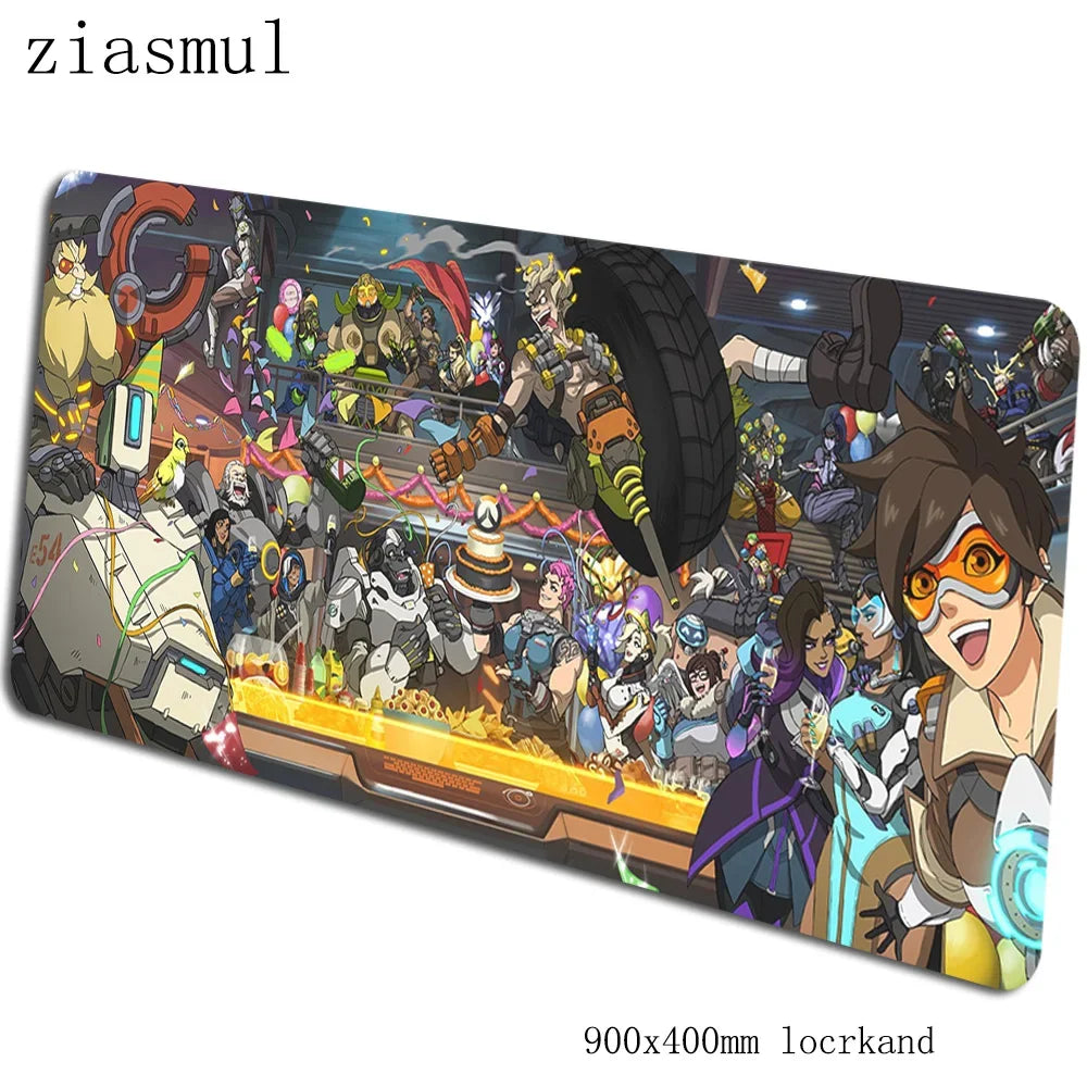 overwatch mouse pad 90x40cm mousepads Aestheticism gaming mousepad gamer Gorgeous personalized mouse pads keyboard pc pad