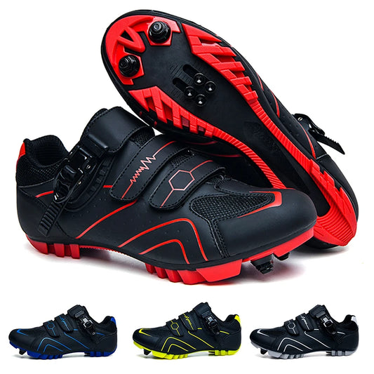 Men Road Bike Cycling Shoes Women Cycling Sports Shoes Compatible With SPD&Look Delta Cleats Outdoor Mountain Bike Cycling Shoes