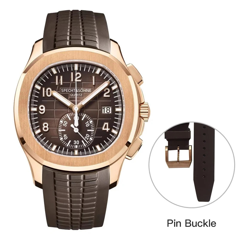 Dropshipping 2026 Best Selling Products Wristwatches For Men Specht&Sohne Male Quartz Sports Watches Rubber Strap Waterproof