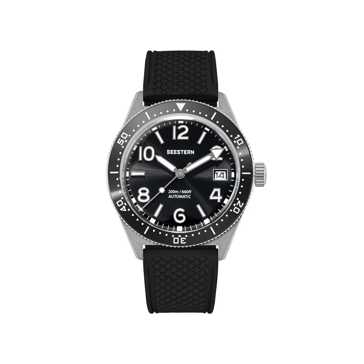 Sugess Diveing Watch of Men Automatic Mechanical Wristwatches 20ATM Waterproof Sapphire NH35A Movement BGW9 Luminous New S434-2