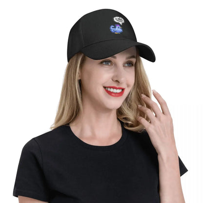 2026 Grumpy Blue Chicken Stardew Valley Baseball Cap Funny hats fishing caps man Luxury man cap Hats For Women Men's