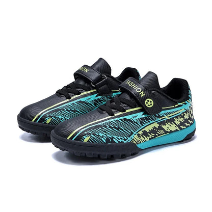 Chaussures de football pour hommes, légères, antidérapantes, crampons de football TF, chaussures de sport pour garçons, chaussures de terrain synthétique, chaussures de futsal pour l'extérieur, chaussures de sport.