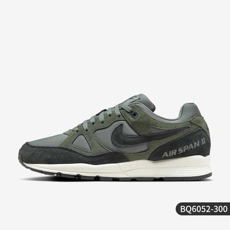 Официални оригинални мъжки леки ежедневни маратонки Nike Air Span II с мека подплата BQ6052-300
