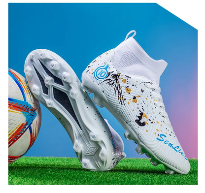 New Men's Professional Soccer Shoes Non-slip Football Boots Unisex Breathable Futsal Sports New Cleats Drop Shipping Ultralight