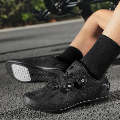 Men's Non-Locking Mountain Bike Shoes Without Cleats Road Bicycle RB Speed Non-Cleat Cycling Shoes Sneakers Flat Pedal MTB Women