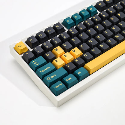 KBDiy GMK MarrsGreen Keycap Retro PBT ISO Double Shot Cherry Profile Keycaps For MX Switches Mechanical Gaming Keyboard Key Caps