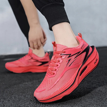 Zapatillas de running modernas para hombre y mujer, calzado deportivo casual cómodo y transpirable, zapatillas juveniles para deportes al aire libre y caminar