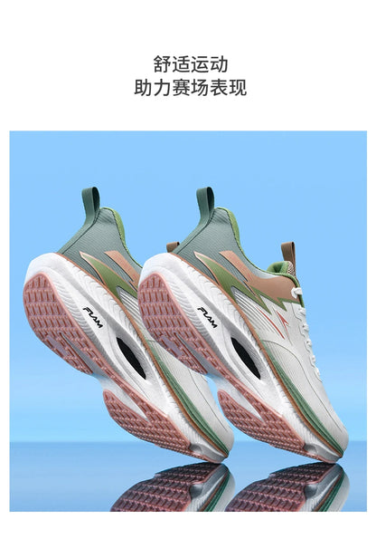 Men's Sports Running Shoes Marathon Air Cushion Breathable Lightweight Comfortable Women's Outdoor Athletic Sneakers Jogging Tennis