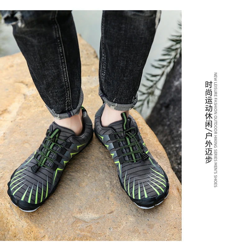 Men's Cross-Trainer | Barefoot & Minimalist Shoe | Zero Drop Sole | Wide Toe Box Aqua Shoes Five-Finger Swimming Shoes