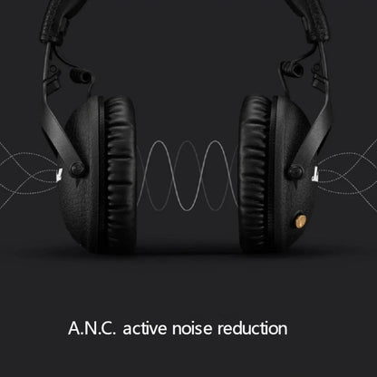 Auscultadores sem fios com cancelamento de ruído Marshall MONITOR II A.N.C. – Headset Bluetooth premium over-ear com graves profundos, microfone e áudio para gaming
