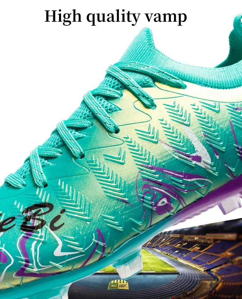 Zapatillas de fútbol profesionales para hombre y mujer de alta calidad, botas de fútbol de moda para hombre, talla grande 46, zapatillas de fútbol sala, deportivas para hombre