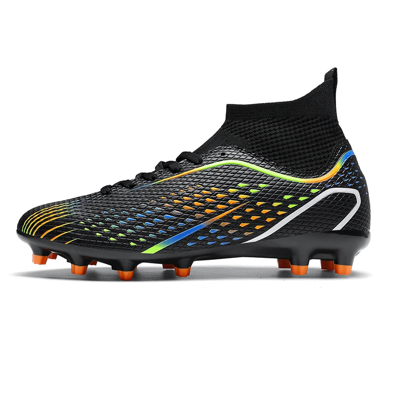 New Men's Soccer Shoes Professional Football Boots Turf Futsal Match Grass Unisex Outdoor Training Soccer Cleats Non-Slip Breathable