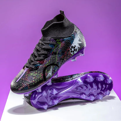 Men Soccer Shoes Breathable Football Boots Futsal Ultralight Professional Training Sneakers Unisex Grass Cleats Match Sport