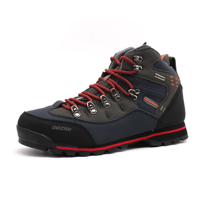 Sapatos de caminhada para homem, ténis outdoor de escalada em montanha, botas de neve casuais de alta qualidade para homem