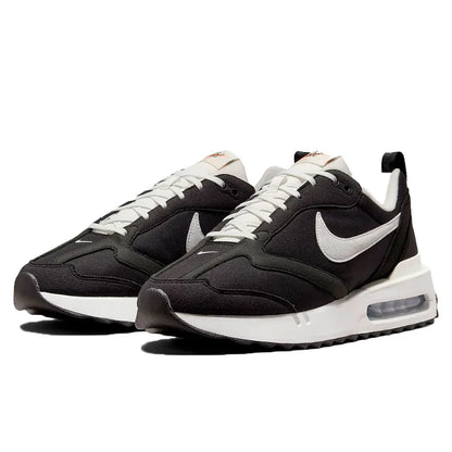 Nike Air Max Dawn Retro Fabric – strapazierfähige, niedrige Freizeit- und Laufschuhe für den Stadtverkehr für Herren, schwarz, DJ3624-001