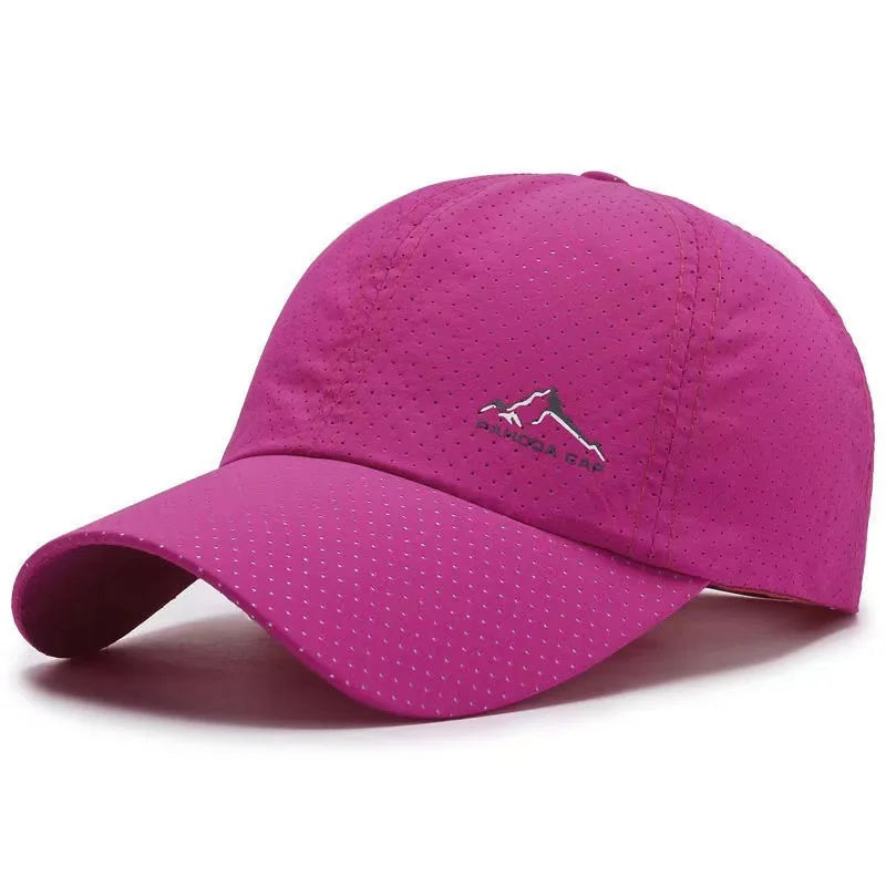 Cappellino da baseball in rete ultra-traspirante ad asciugatura rapida - Cappellino sportivo estivo versatile per uomo e donna - Ideale per le avventure all’aria aperta