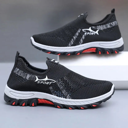 Men's summer sneakers, sporty men's mesh shoes, breathable sports shoes, canvas lightweight sneakers, cheap shoes clearance
