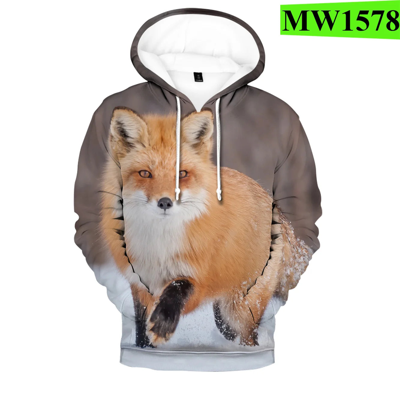 Hip Hop Popular Novelty Comfortable Fox 3D Print Hoodies Sweatshirts Men/Women Sweatshirt Adult/Child Casual Pullovers