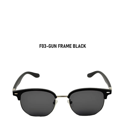 Polarized Sunglass Men Lenses Semi Rimless Vintage Retro Sunglasses Women Trendy Vacation Fashion Glasses Gafas De Sol Hombre