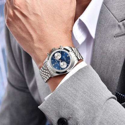 PAGANI DESIGN Pilot Men's Quartz Watches Sports Waterproof WristWatch Sapphire Automatic Watch Relogio Masculino PD1775