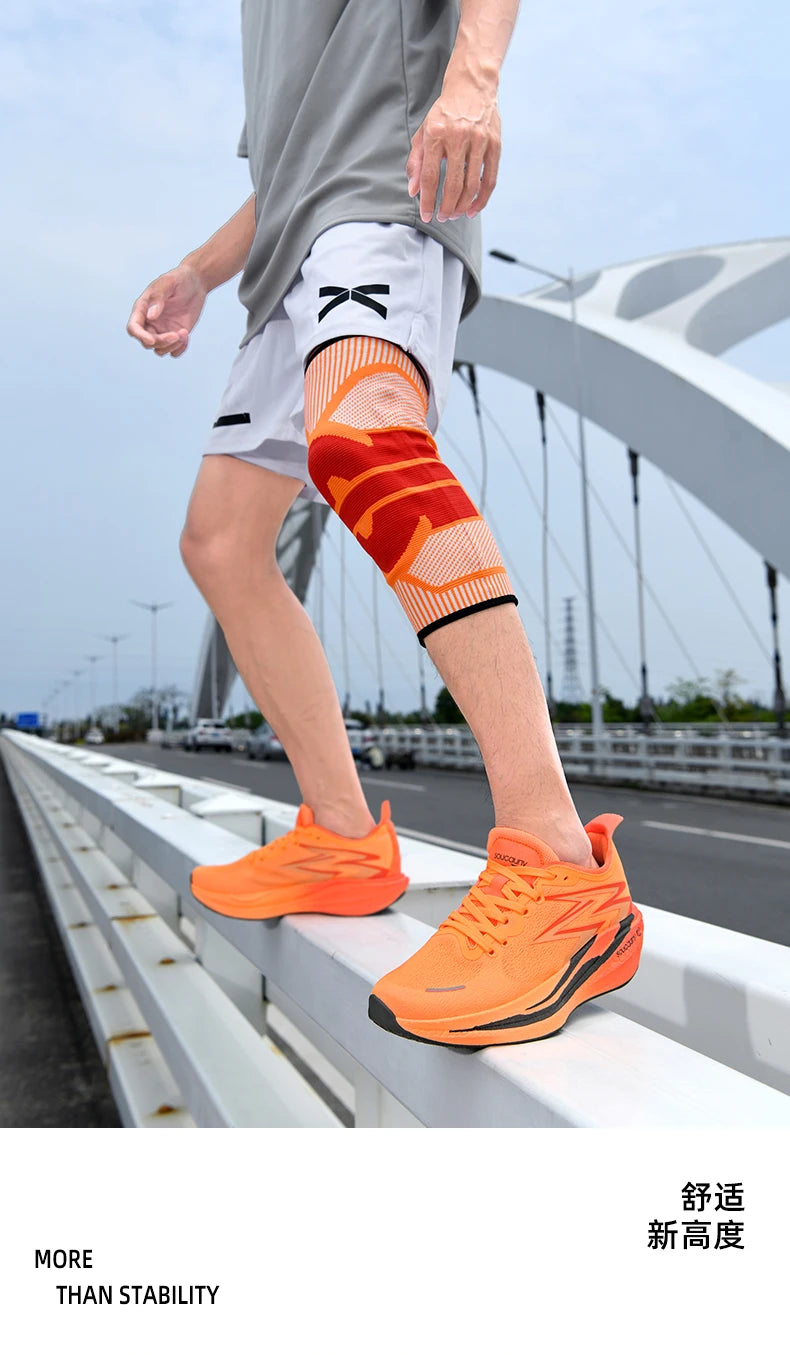 Nuove scarpe da running con piastra in carbonio per maratona, da uomo e donna, sportive, traspiranti, leggere, comode, antiscivolo e casual