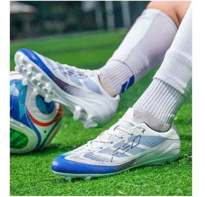 Nouvelles chaussures de football pour hommes, chaussures de sport antidérapantes pour terrain en gazon, baskets professionnelles, chaussures d'entraînement pour activités sportives en extérieur, chaussures de match, modè