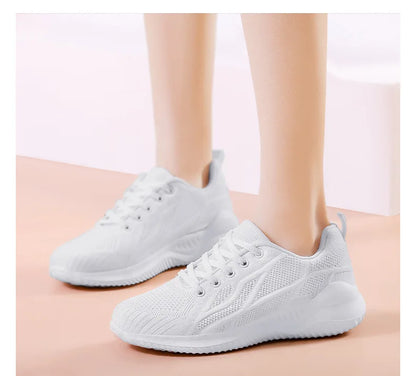 Women's Running Shoes Breathable Casual Lightweight Gym Outdoor Sport Comfortable Sneakers