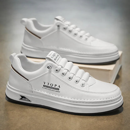 Men's Summer Fashionable Casual Driving Shoes Sporty Slip-On Loafers Versatile Comfortable Breathable Wear-Resistant Leather -..
