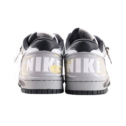 Custom Sneakers Nike Dunk Trendy Versatile Campus Style Minimal Vibe Classic Low Top Shock Absorbing Supportive for Men