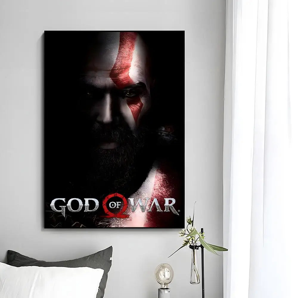 God Of War Poster Wall Art Print Decorative Mural Home Decor Gift Unframed
