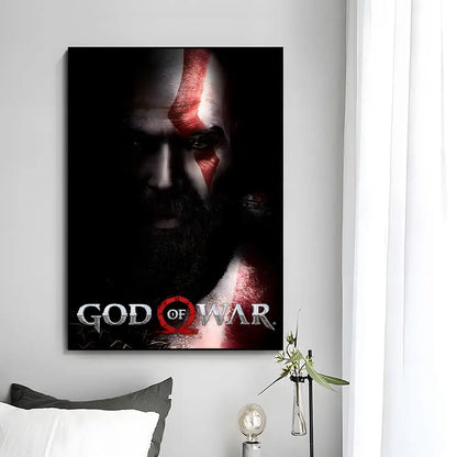 God Of War Poster Wall Art Print Decorative Mural Home Decor Gift Unframed