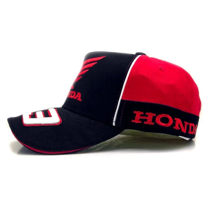 Motorcycle Racing Honda 93 Baseball Cap Men's and Women's Summer Fashion Embroidered Sun Hat Outdoor Sports Hat