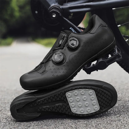 Men's Non-Locking Mountain Bike Shoes Without Cleats Road Bicycle RB Speed Non-Cleat Cycling Shoes Sneakers Flat Pedal MTB Women