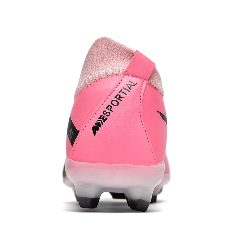 New Men's Soccer Shoes Adult Non-Slip Boys Adult Futsal Sport Football Boots Grass Cleats Indoor Ultralight Turf Comfortable