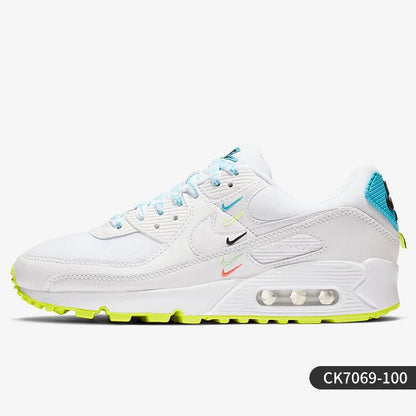 Nike original para homem e mulher AIR MAX 90 QS sapatilhas desportivas casuais de corrida de cano baixo CK7069-100