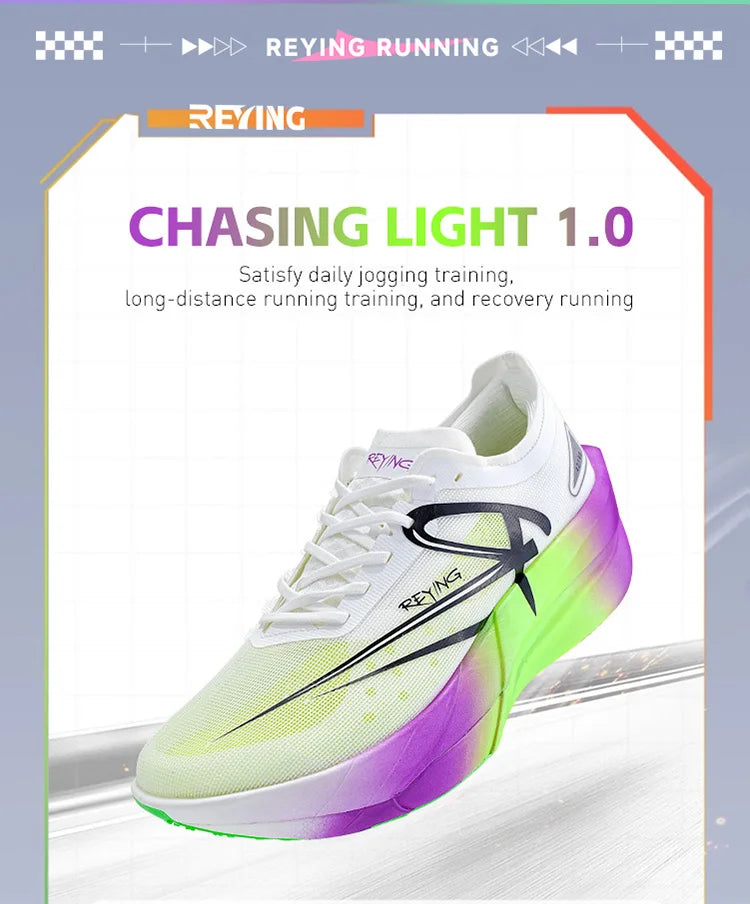 IRUNSVAN Marathon Full-Length Carbon Plate Running Shoes for Men, Cushioned, Shock Absorbent, Triple Rebound Outdoor Road Sports Shoes