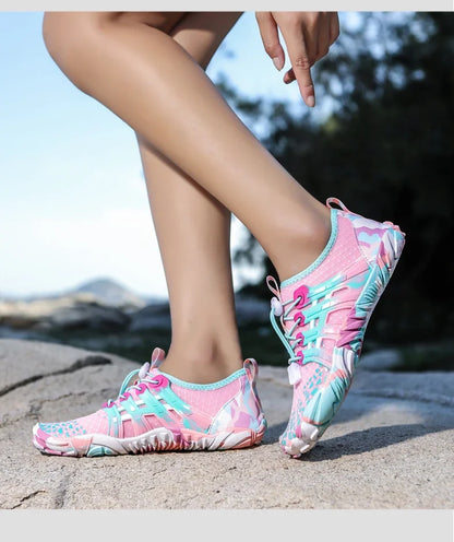 Unisex Quick-Drying Breathable Aqua Shoes Barefoot Beach Footwear for Adults and Kids Gym Outdoor Training Sneakers Size 28-46