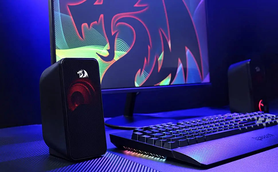 Rato Gaming Sem Fios Redragon M810 Pro, 10000 DPI, Rato Gamer com Fio c/ Tecla de Disparo Rápido, 8 Botões Macro, Preto/Branco