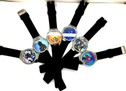 Relógio Fortnite kawaii personalizado com luz noturna LED tátil, estilo cartoon e fashion, relógio eletrónico para estudantes, presente para amigos