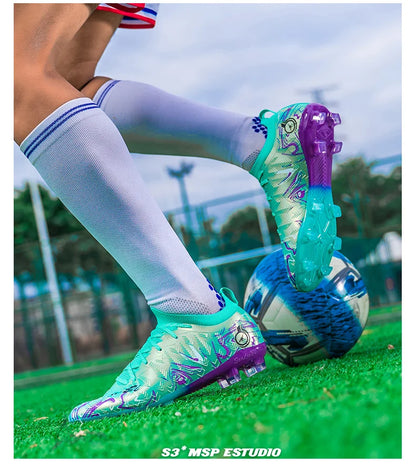 Zapatillas de fútbol profesionales para hombre y mujer de alta calidad, botas de fútbol de moda para hombre, talla grande 46, zapatillas de fútbol sala, deportivas para hombre